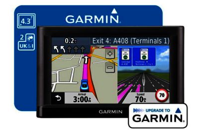 Garmin Nuvi 42 4.3 Inch Uk & ROI Maps